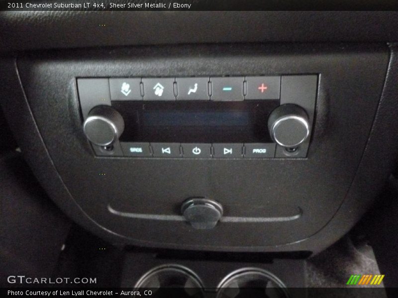 Sheer Silver Metallic / Ebony 2011 Chevrolet Suburban LT 4x4