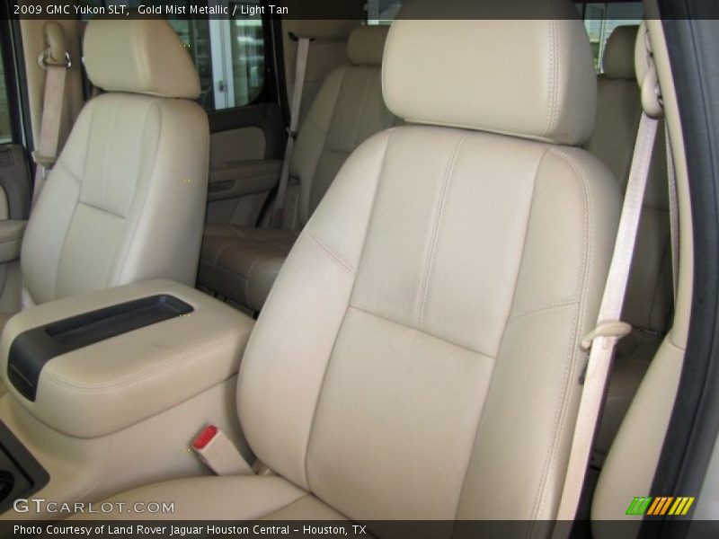 Gold Mist Metallic / Light Tan 2009 GMC Yukon SLT