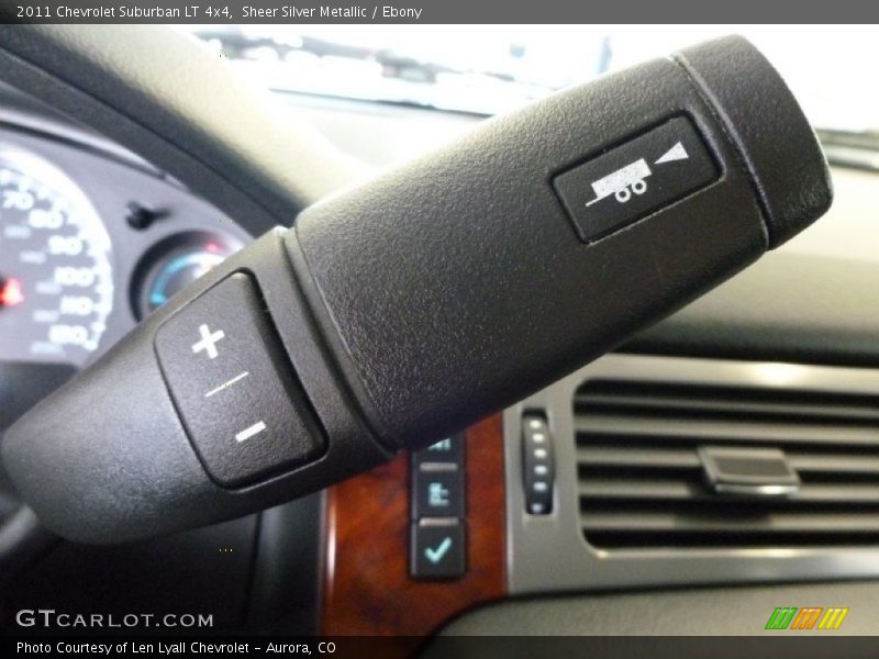 Sheer Silver Metallic / Ebony 2011 Chevrolet Suburban LT 4x4