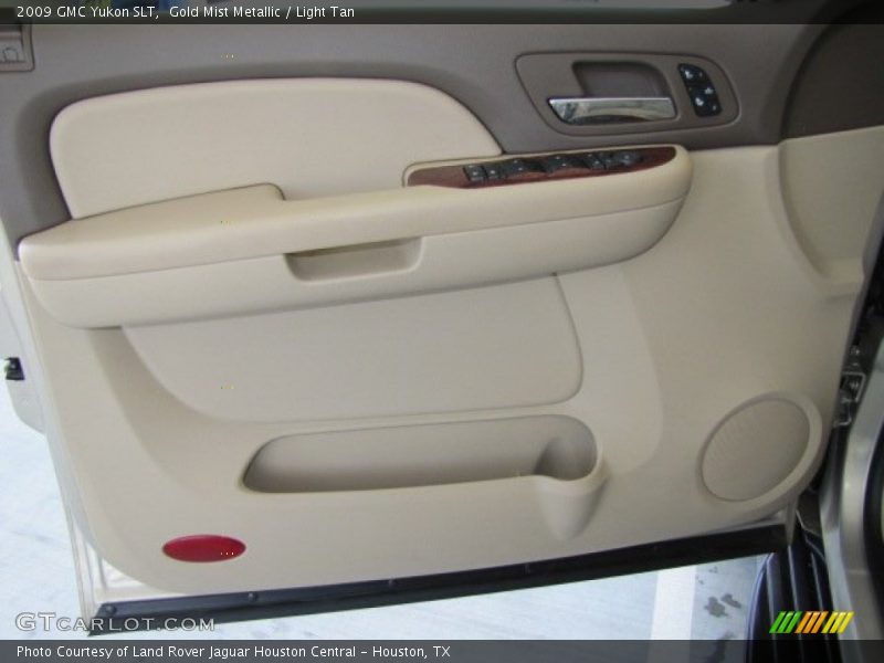 Gold Mist Metallic / Light Tan 2009 GMC Yukon SLT