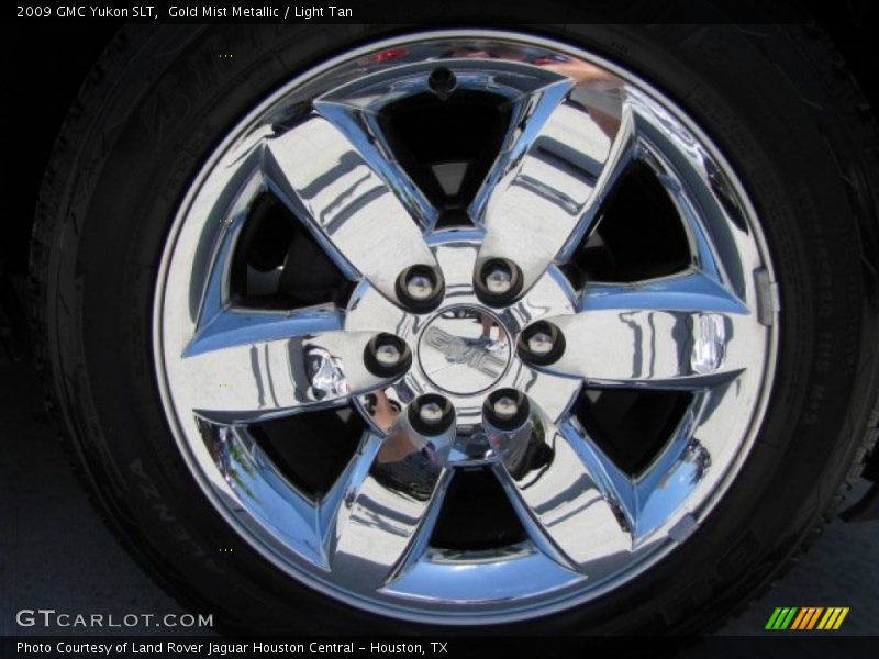 Gold Mist Metallic / Light Tan 2009 GMC Yukon SLT