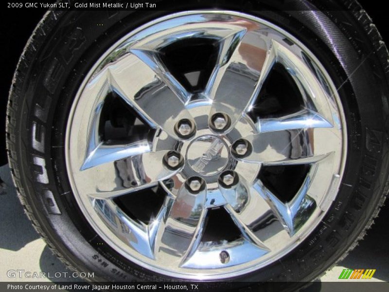 Gold Mist Metallic / Light Tan 2009 GMC Yukon SLT
