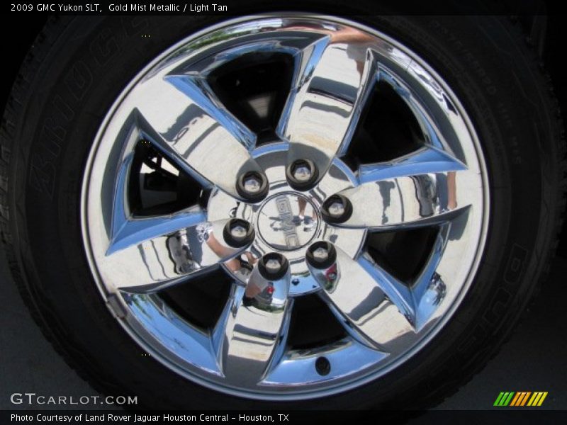 Gold Mist Metallic / Light Tan 2009 GMC Yukon SLT