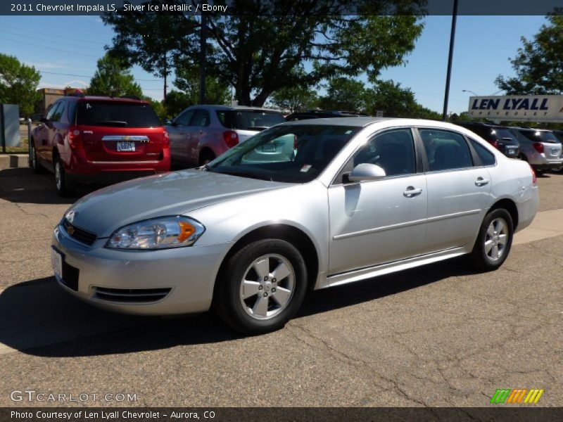 Silver Ice Metallic / Ebony 2011 Chevrolet Impala LS