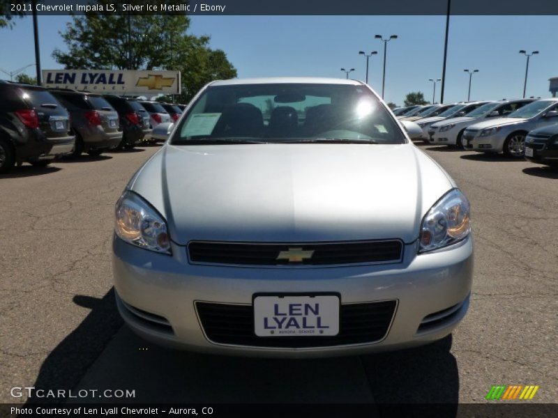 Silver Ice Metallic / Ebony 2011 Chevrolet Impala LS