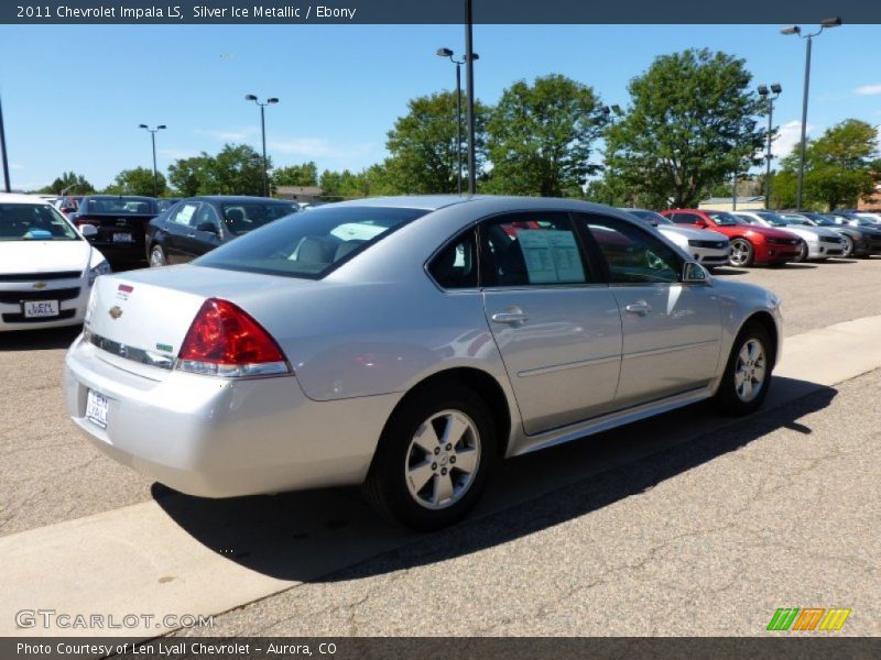 Silver Ice Metallic / Ebony 2011 Chevrolet Impala LS