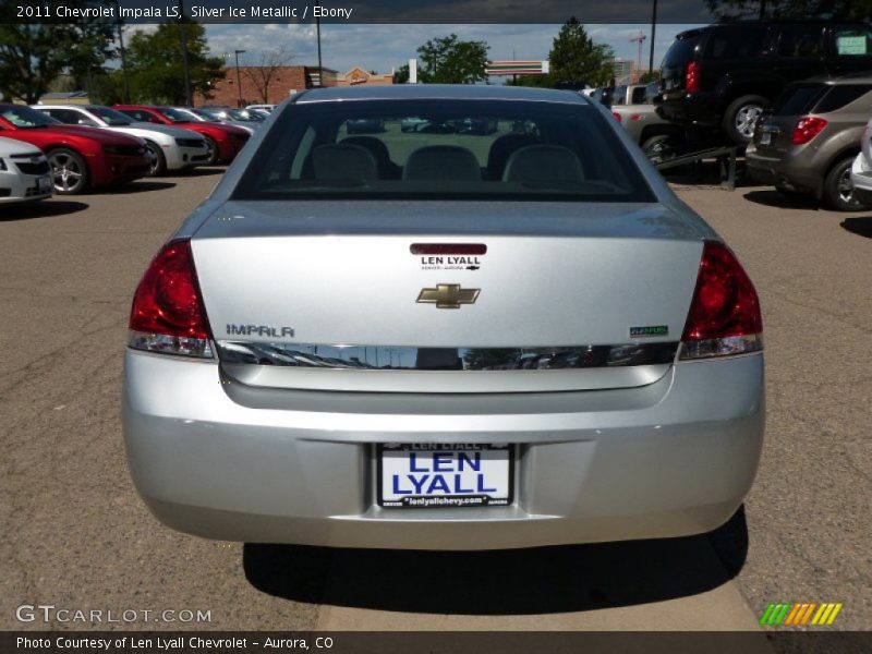 Silver Ice Metallic / Ebony 2011 Chevrolet Impala LS