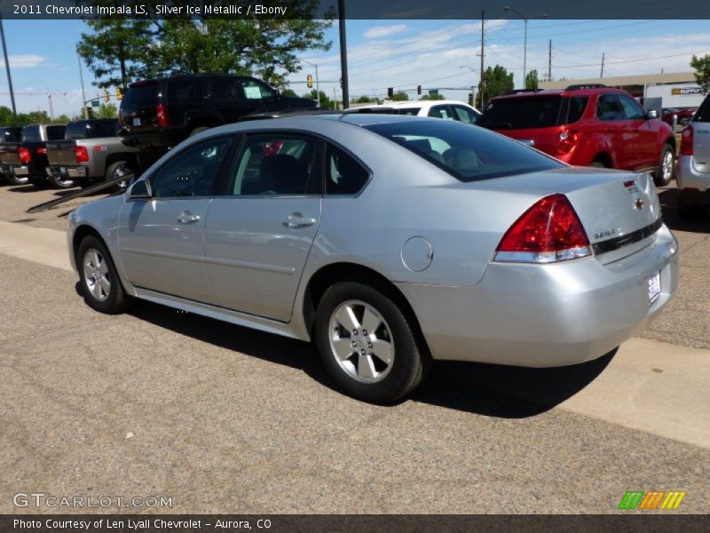 Silver Ice Metallic / Ebony 2011 Chevrolet Impala LS