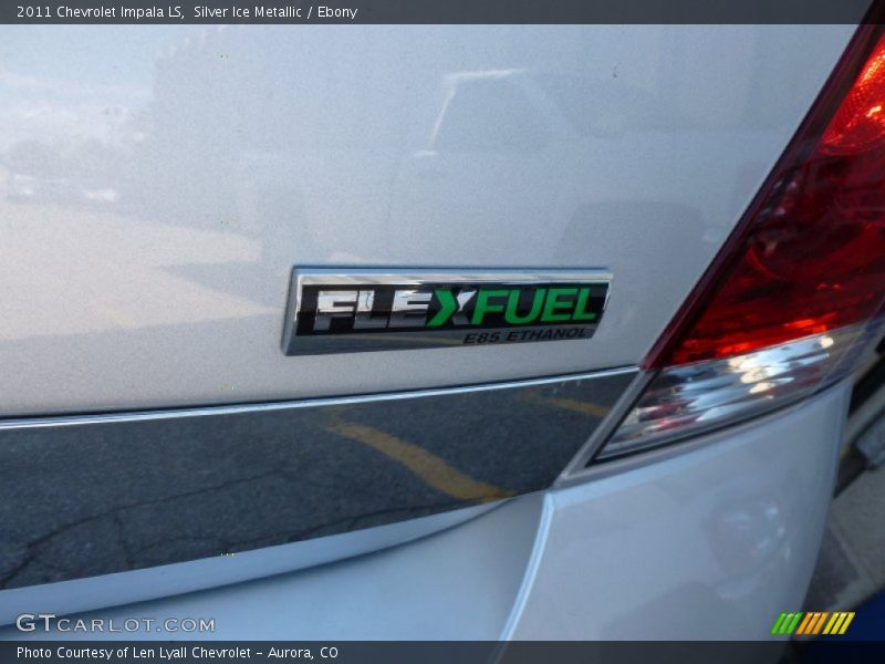 Silver Ice Metallic / Ebony 2011 Chevrolet Impala LS