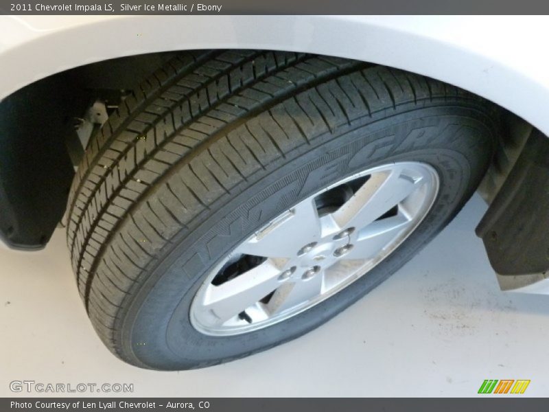 Silver Ice Metallic / Ebony 2011 Chevrolet Impala LS