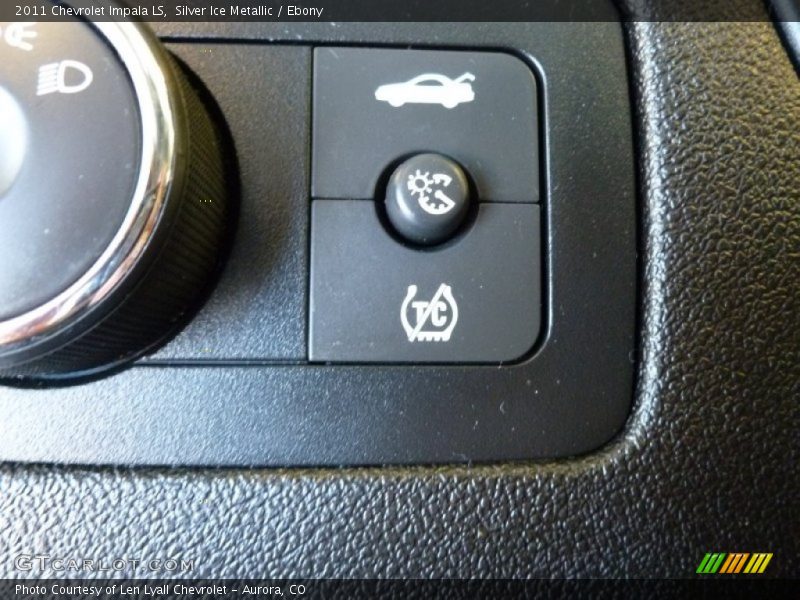 Silver Ice Metallic / Ebony 2011 Chevrolet Impala LS