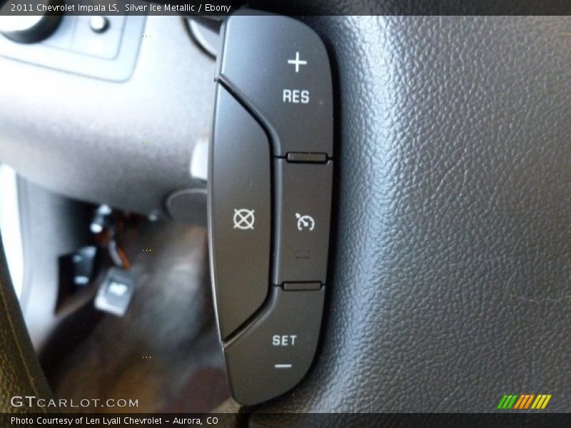 Silver Ice Metallic / Ebony 2011 Chevrolet Impala LS