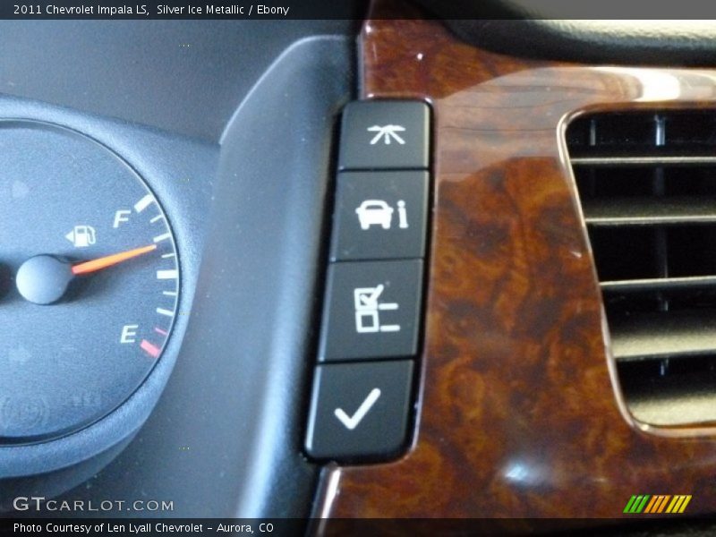 Silver Ice Metallic / Ebony 2011 Chevrolet Impala LS