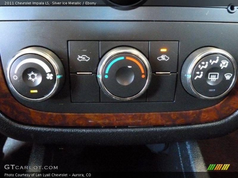 Silver Ice Metallic / Ebony 2011 Chevrolet Impala LS