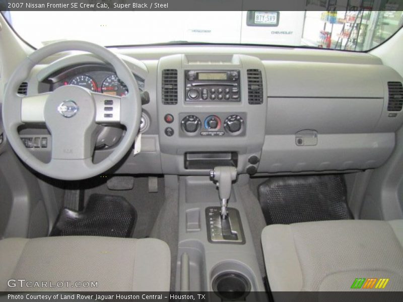 Super Black / Steel 2007 Nissan Frontier SE Crew Cab