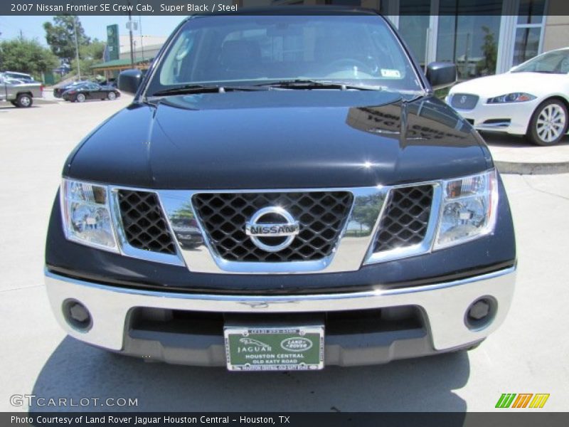 Super Black / Steel 2007 Nissan Frontier SE Crew Cab