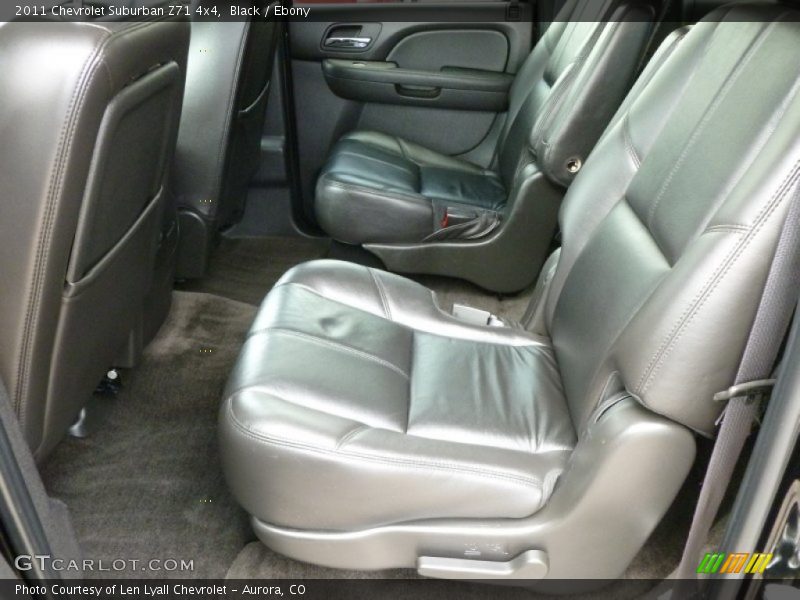 Rear Seat of 2011 Suburban Z71 4x4