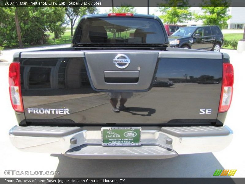 Super Black / Steel 2007 Nissan Frontier SE Crew Cab