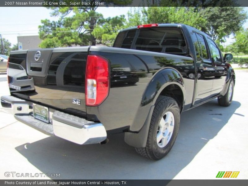 Super Black / Steel 2007 Nissan Frontier SE Crew Cab