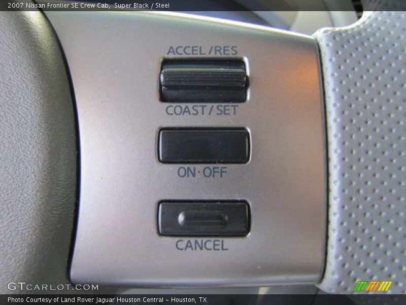 Super Black / Steel 2007 Nissan Frontier SE Crew Cab