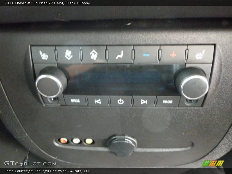 Controls of 2011 Suburban Z71 4x4