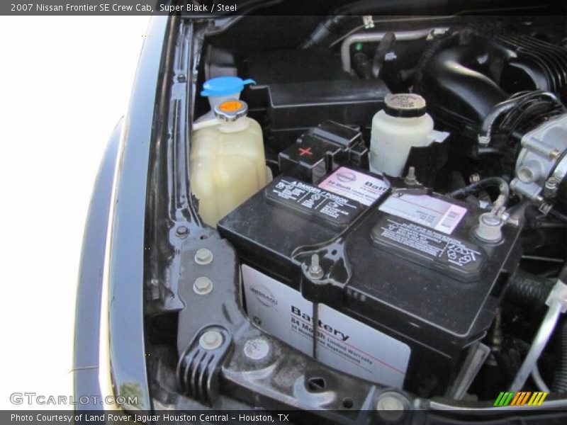 Super Black / Steel 2007 Nissan Frontier SE Crew Cab