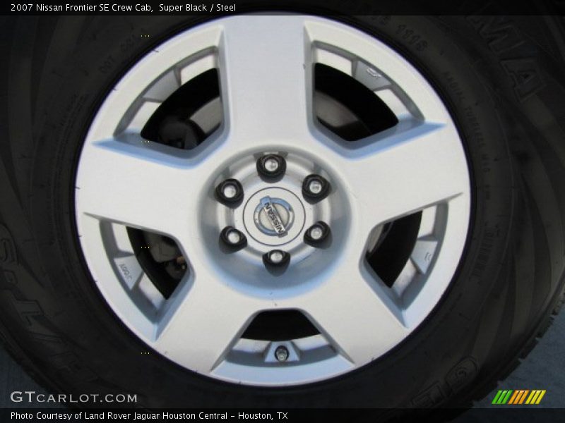 Super Black / Steel 2007 Nissan Frontier SE Crew Cab