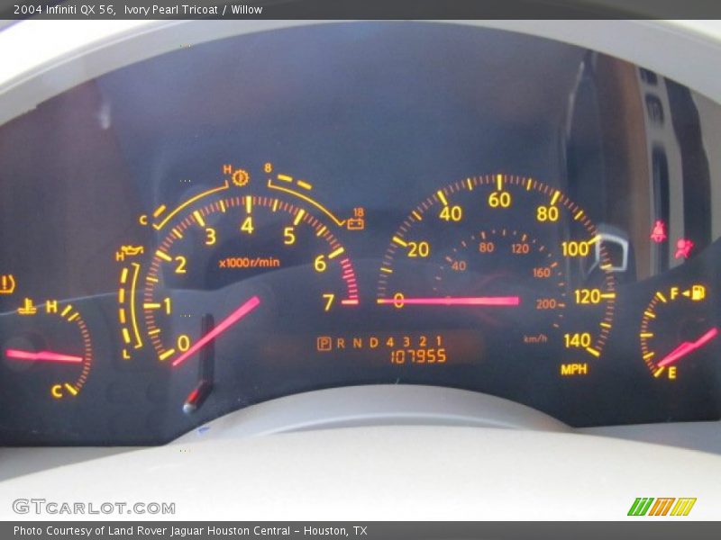  2004 QX 56 56 Gauges