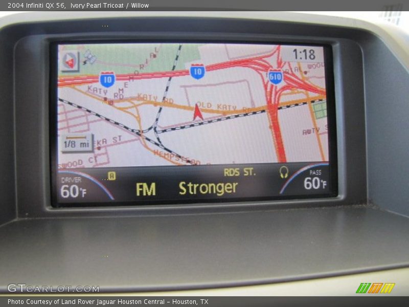 Navigation of 2004 QX 56