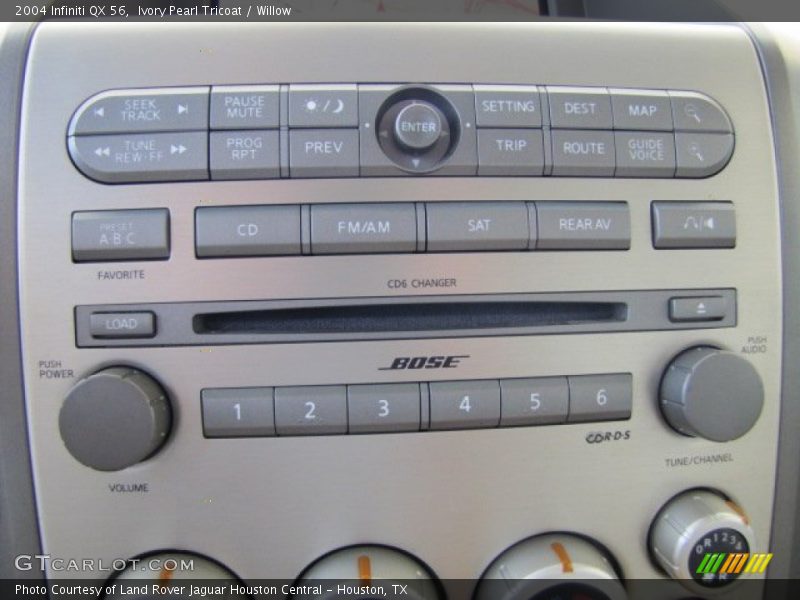 Controls of 2004 QX 56