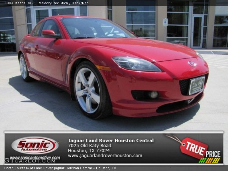 Velocity Red Mica / Black/Red 2004 Mazda RX-8