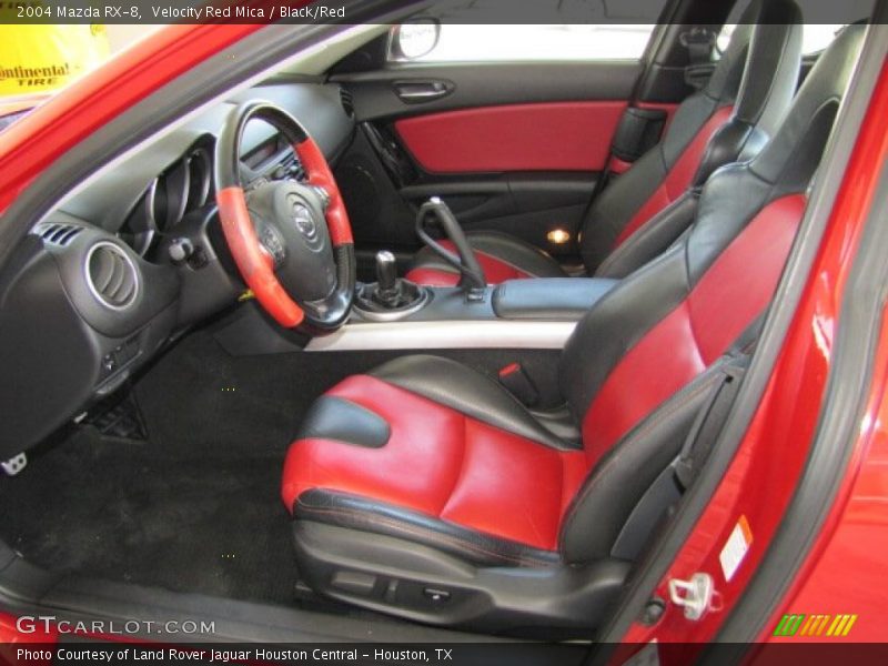 Velocity Red Mica / Black/Red 2004 Mazda RX-8