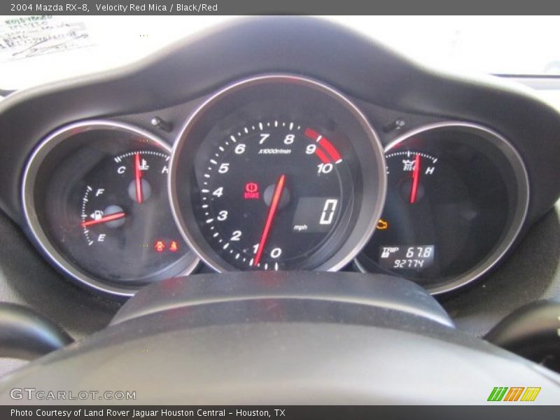 Velocity Red Mica / Black/Red 2004 Mazda RX-8