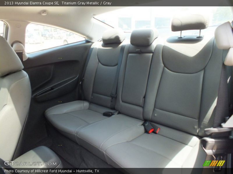 Titanium Gray Metallic / Gray 2013 Hyundai Elantra Coupe SE