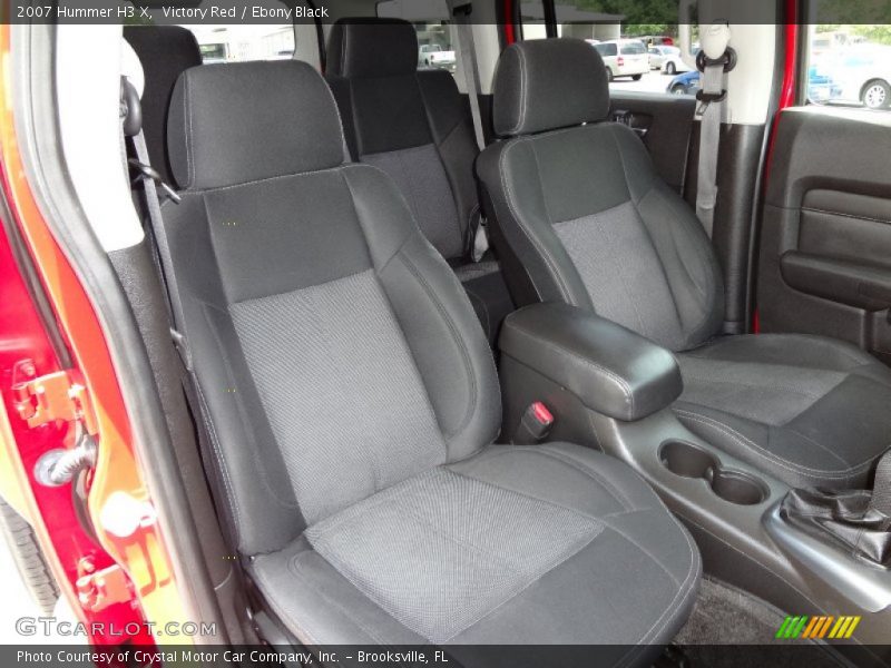 Victory Red / Ebony Black 2007 Hummer H3 X