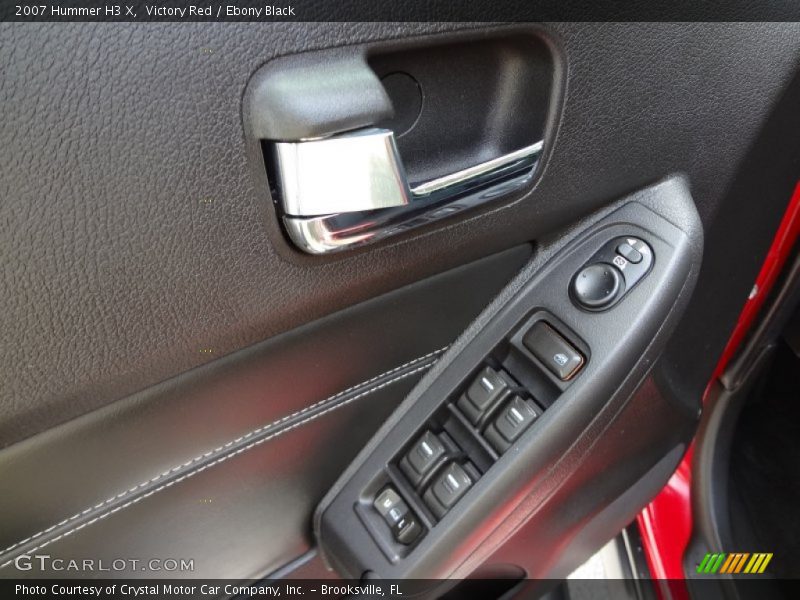 Victory Red / Ebony Black 2007 Hummer H3 X
