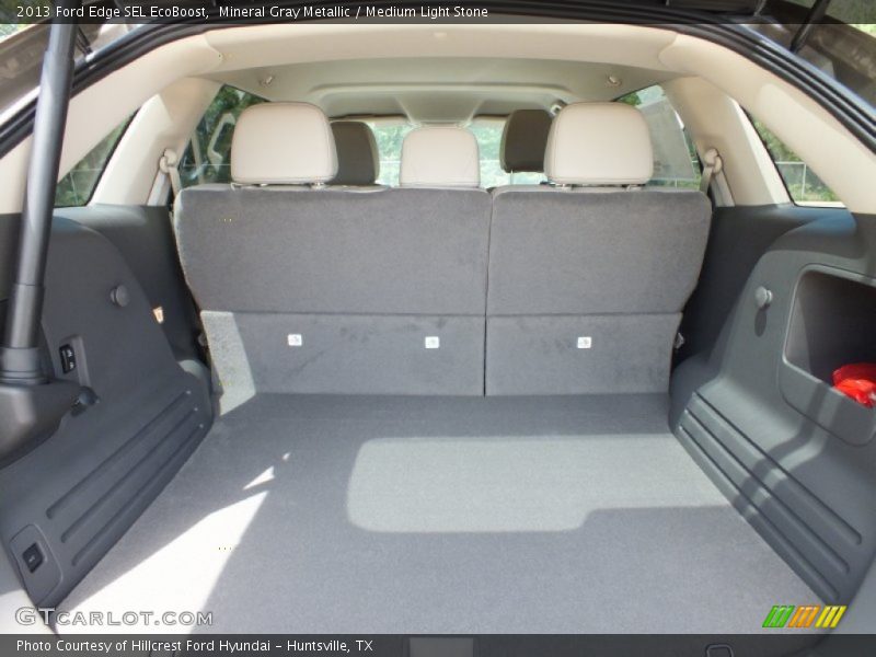 Mineral Gray Metallic / Medium Light Stone 2013 Ford Edge SEL EcoBoost