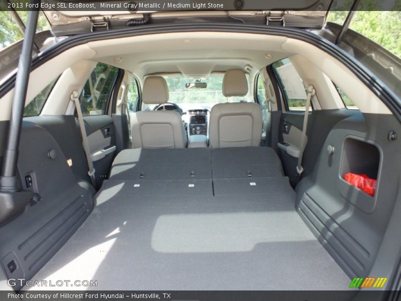 Mineral Gray Metallic / Medium Light Stone 2013 Ford Edge SEL EcoBoost