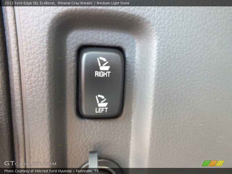 Mineral Gray Metallic / Medium Light Stone 2013 Ford Edge SEL EcoBoost