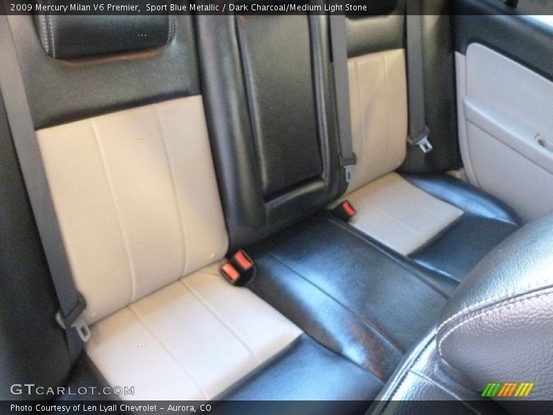 Sport Blue Metallic / Dark Charcoal/Medium Light Stone 2009 Mercury Milan V6 Premier