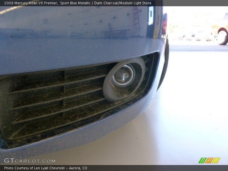 Sport Blue Metallic / Dark Charcoal/Medium Light Stone 2009 Mercury Milan V6 Premier