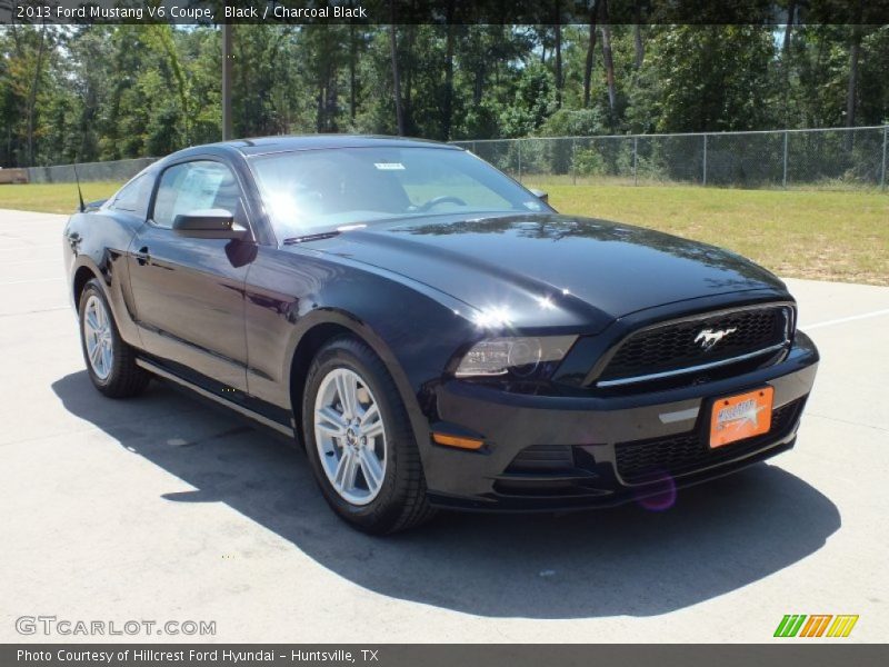 Black / Charcoal Black 2013 Ford Mustang V6 Coupe