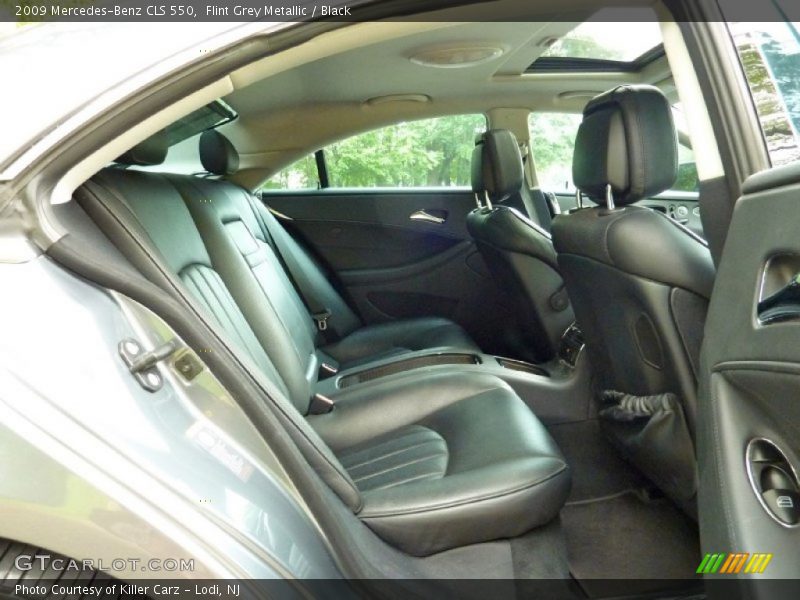 Flint Grey Metallic / Black 2009 Mercedes-Benz CLS 550