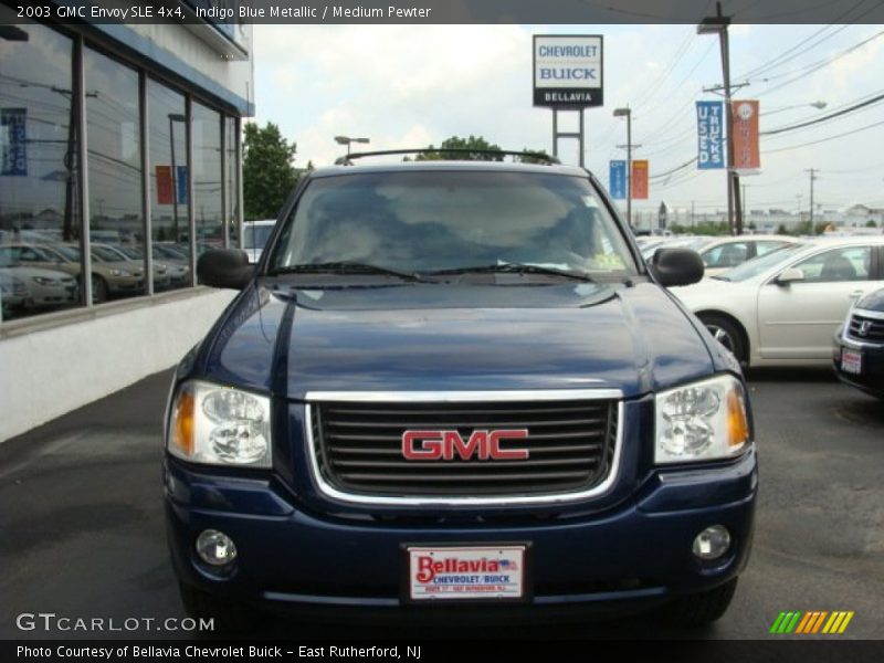 Indigo Blue Metallic / Medium Pewter 2003 GMC Envoy SLE 4x4