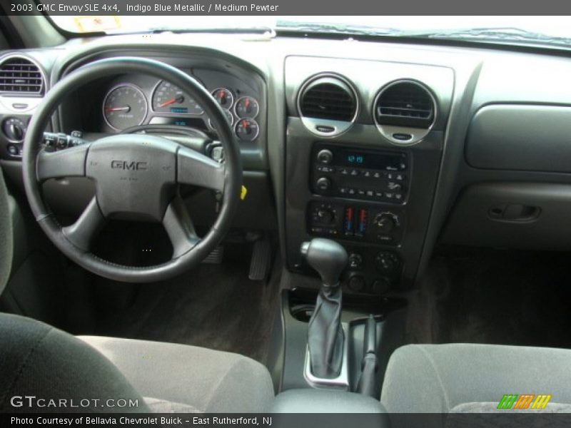 Indigo Blue Metallic / Medium Pewter 2003 GMC Envoy SLE 4x4