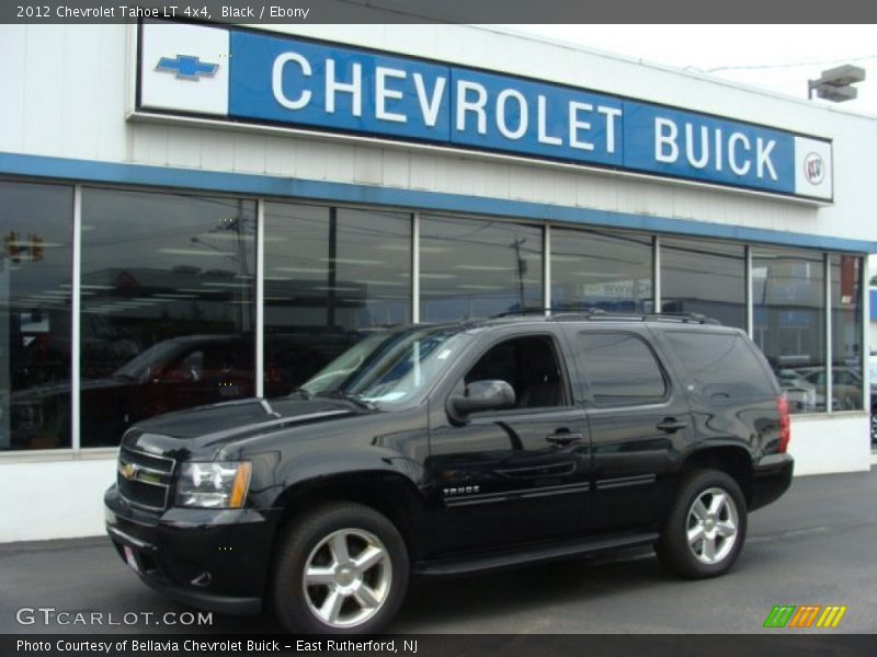 Black / Ebony 2012 Chevrolet Tahoe LT 4x4