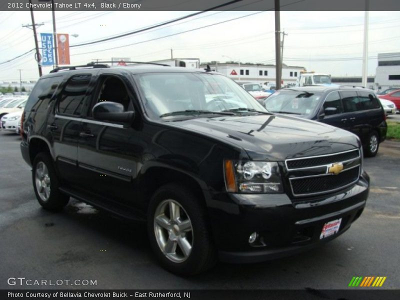 Black / Ebony 2012 Chevrolet Tahoe LT 4x4