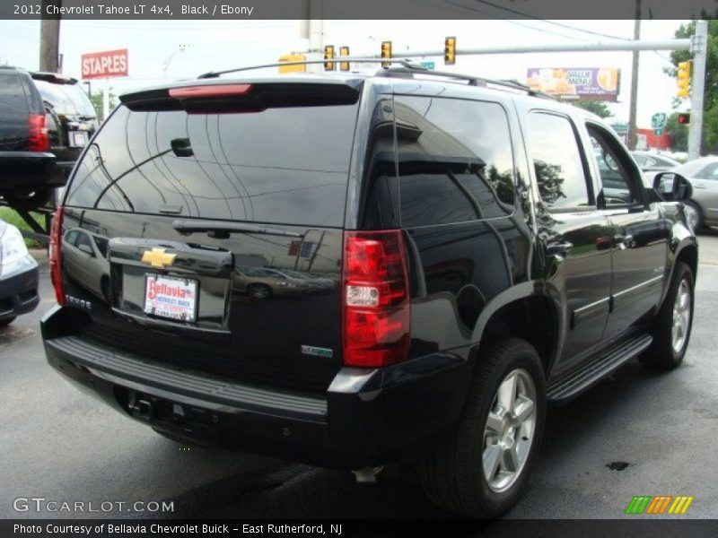 Black / Ebony 2012 Chevrolet Tahoe LT 4x4