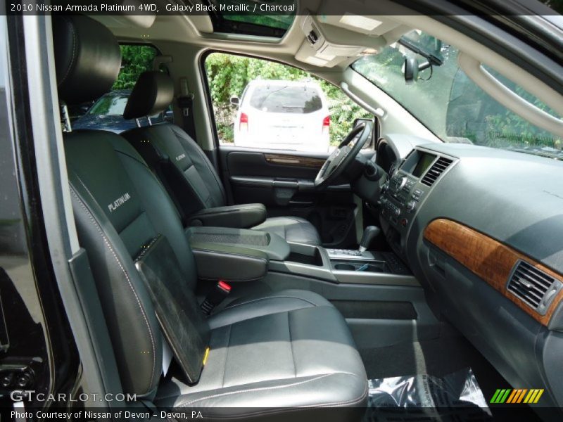 Galaxy Black Metallic / Charcoal 2010 Nissan Armada Platinum 4WD
