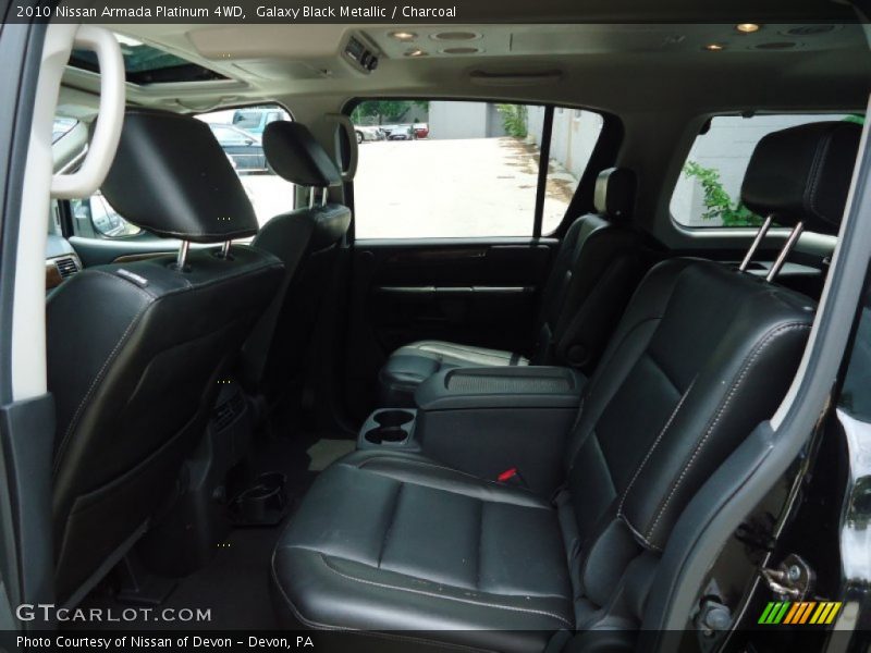 Galaxy Black Metallic / Charcoal 2010 Nissan Armada Platinum 4WD